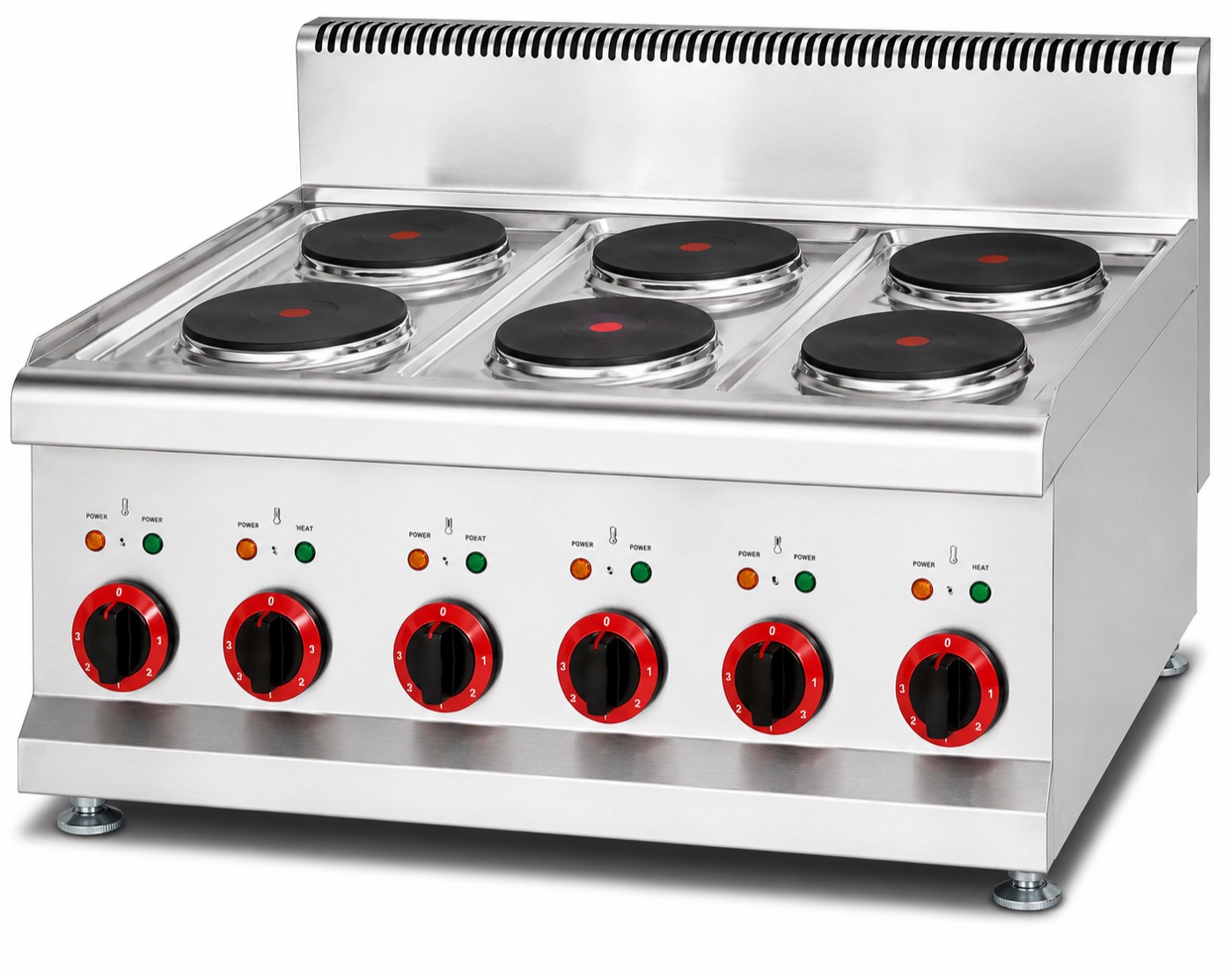 Counter Top Electric 6-Plate Cooker