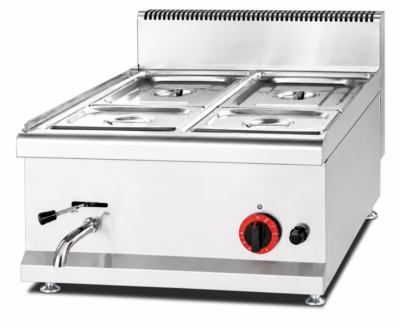 Counter Top Gas Bain Marie (4 Pan)