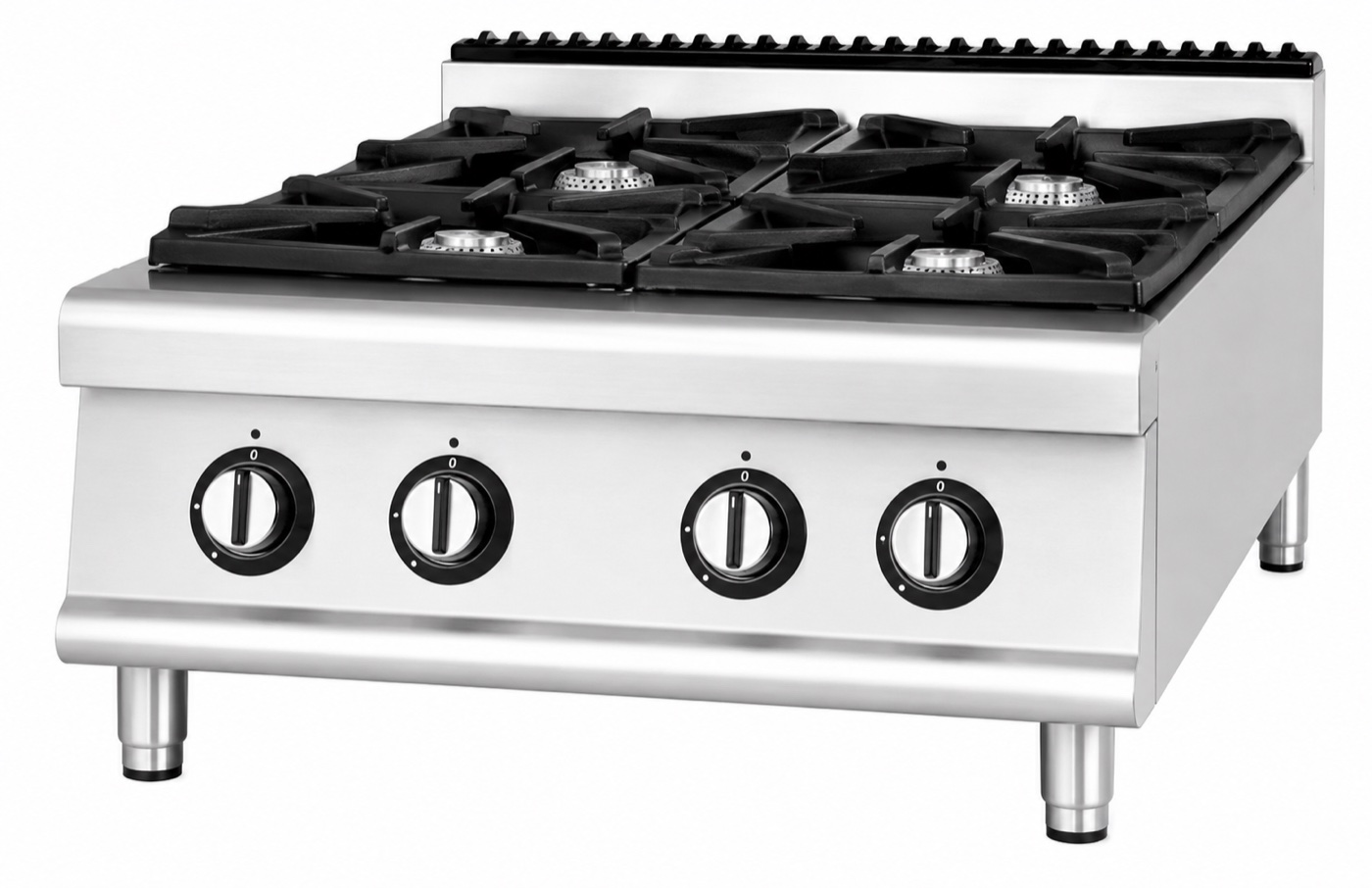 Counter Top Gas Range With 4-Burner