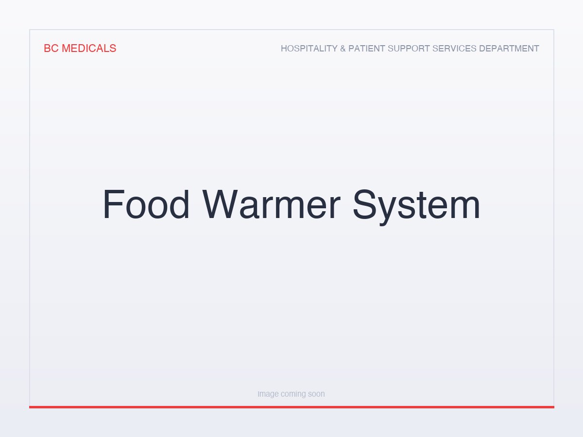 Food Warmer System