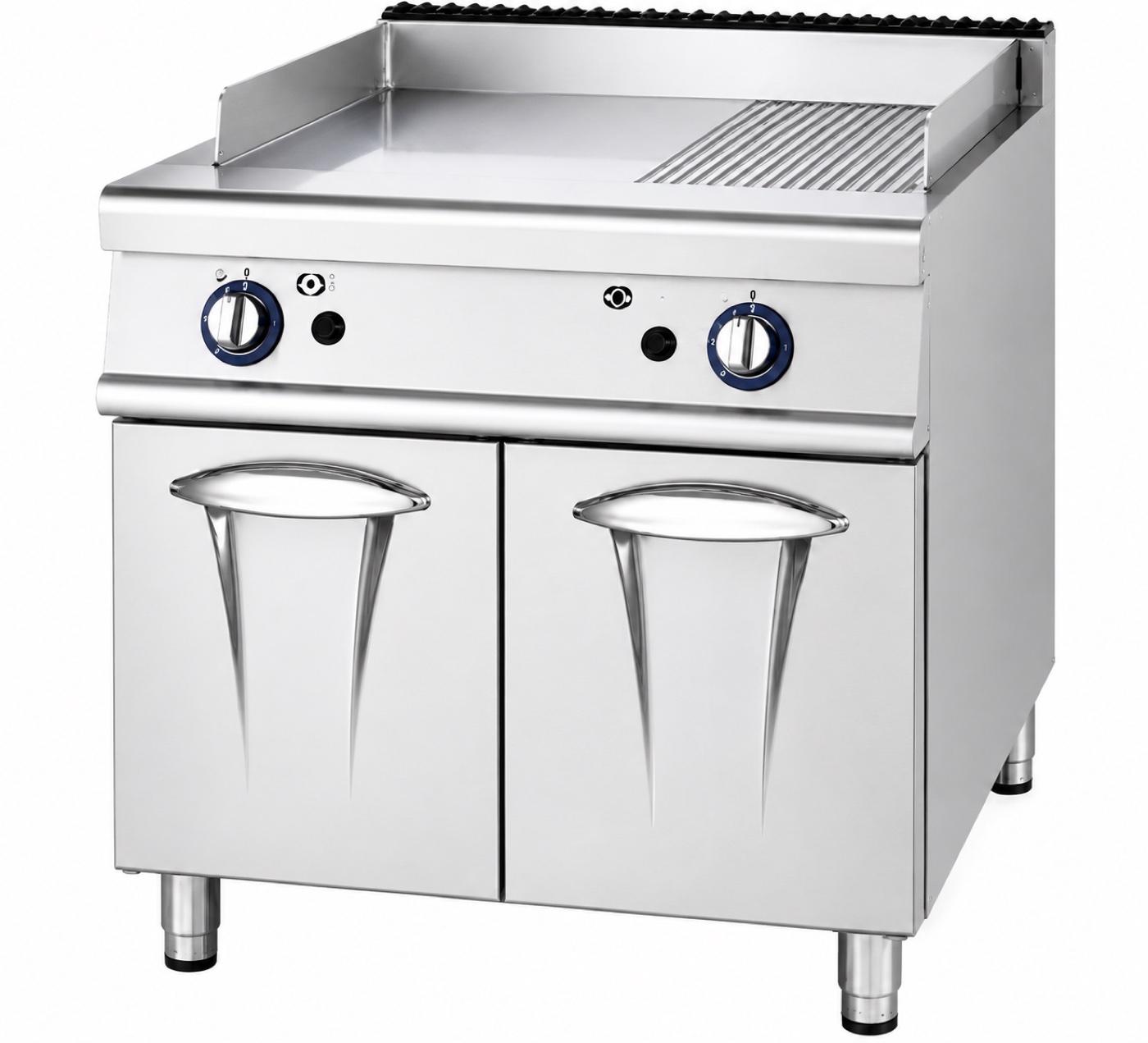 Gas Griddle with Cabinet (1 / 3 Grooved