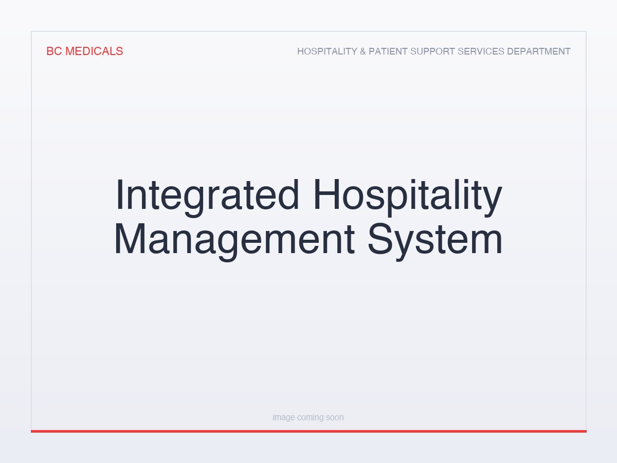 Integrated Hospitality Management System