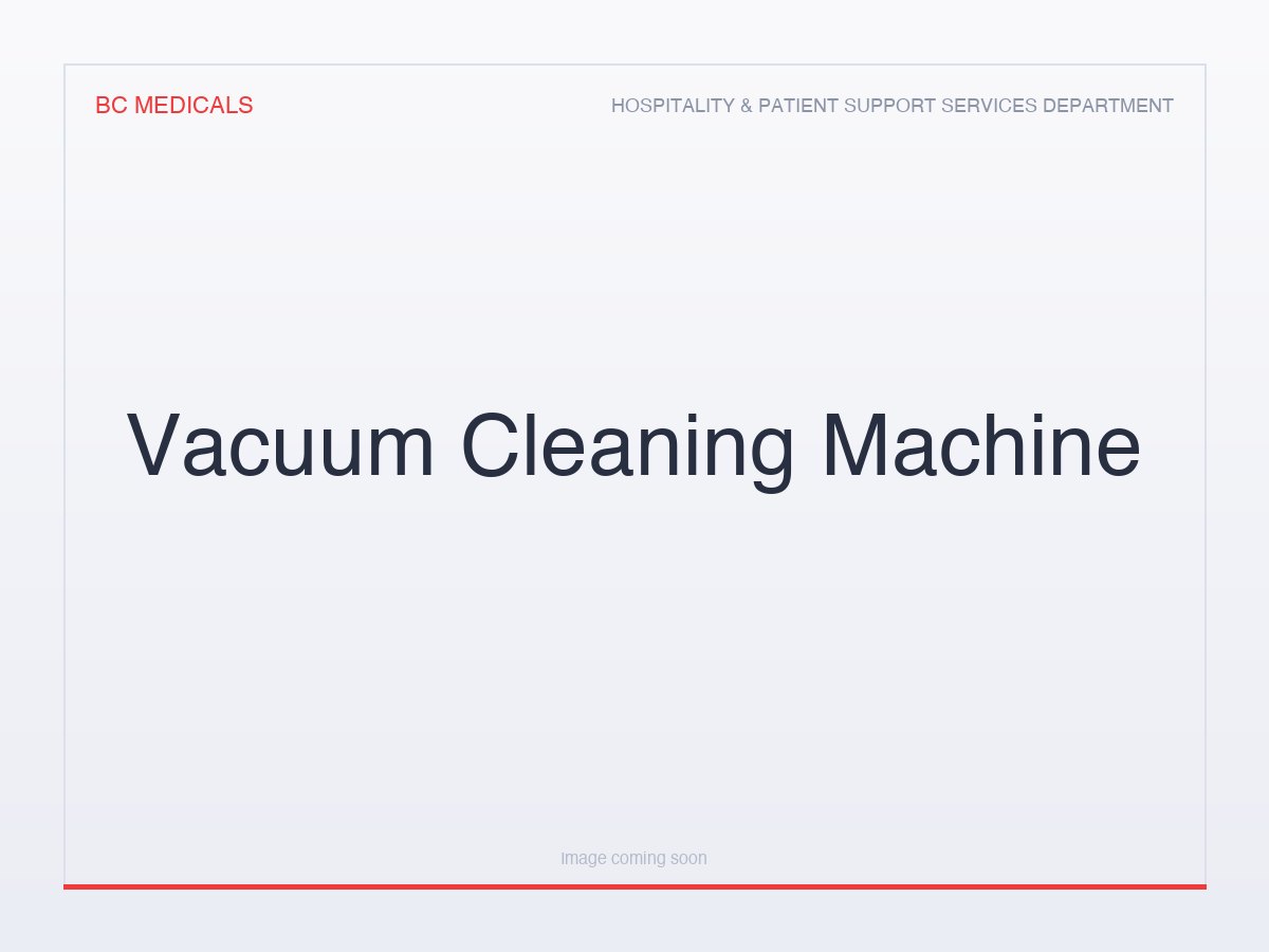 Vacuum Cleaning Machine