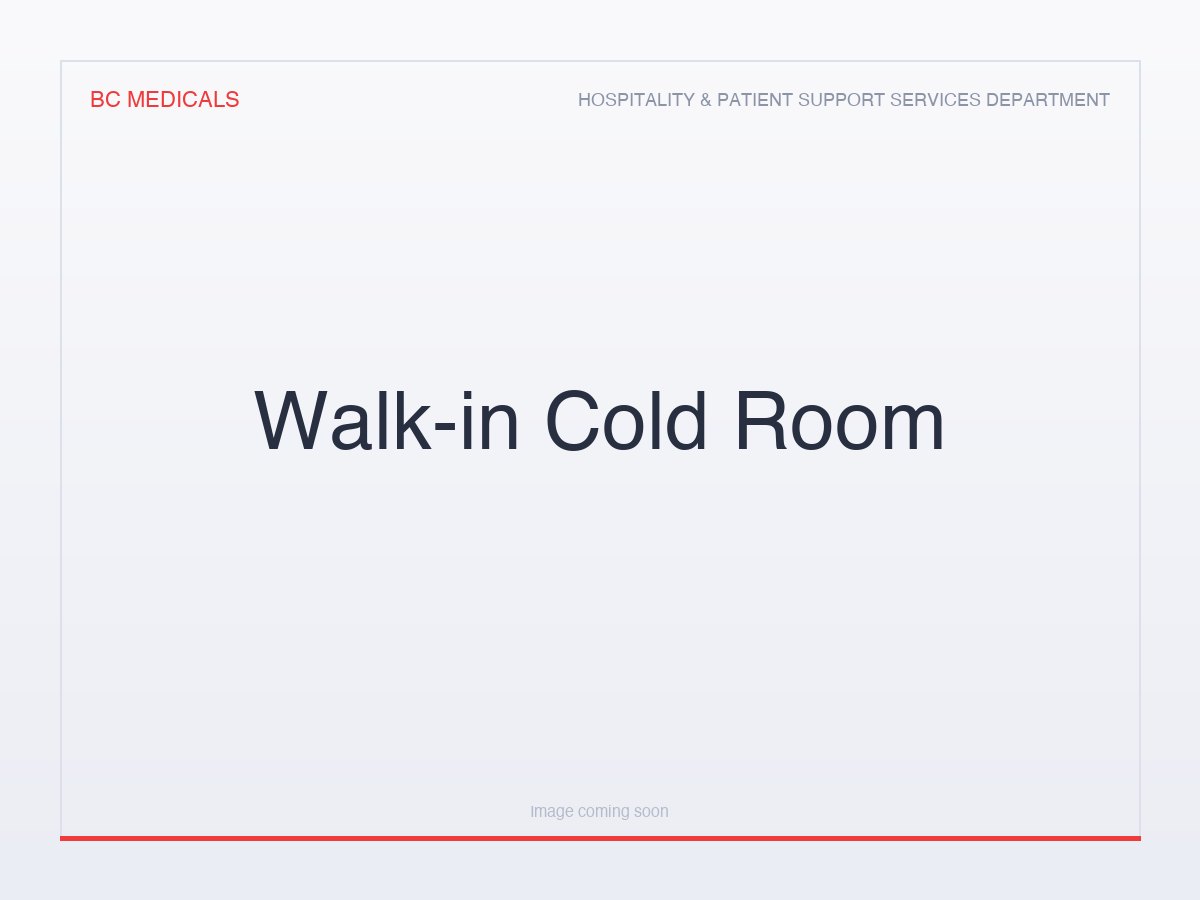 Walk-in Cold Room