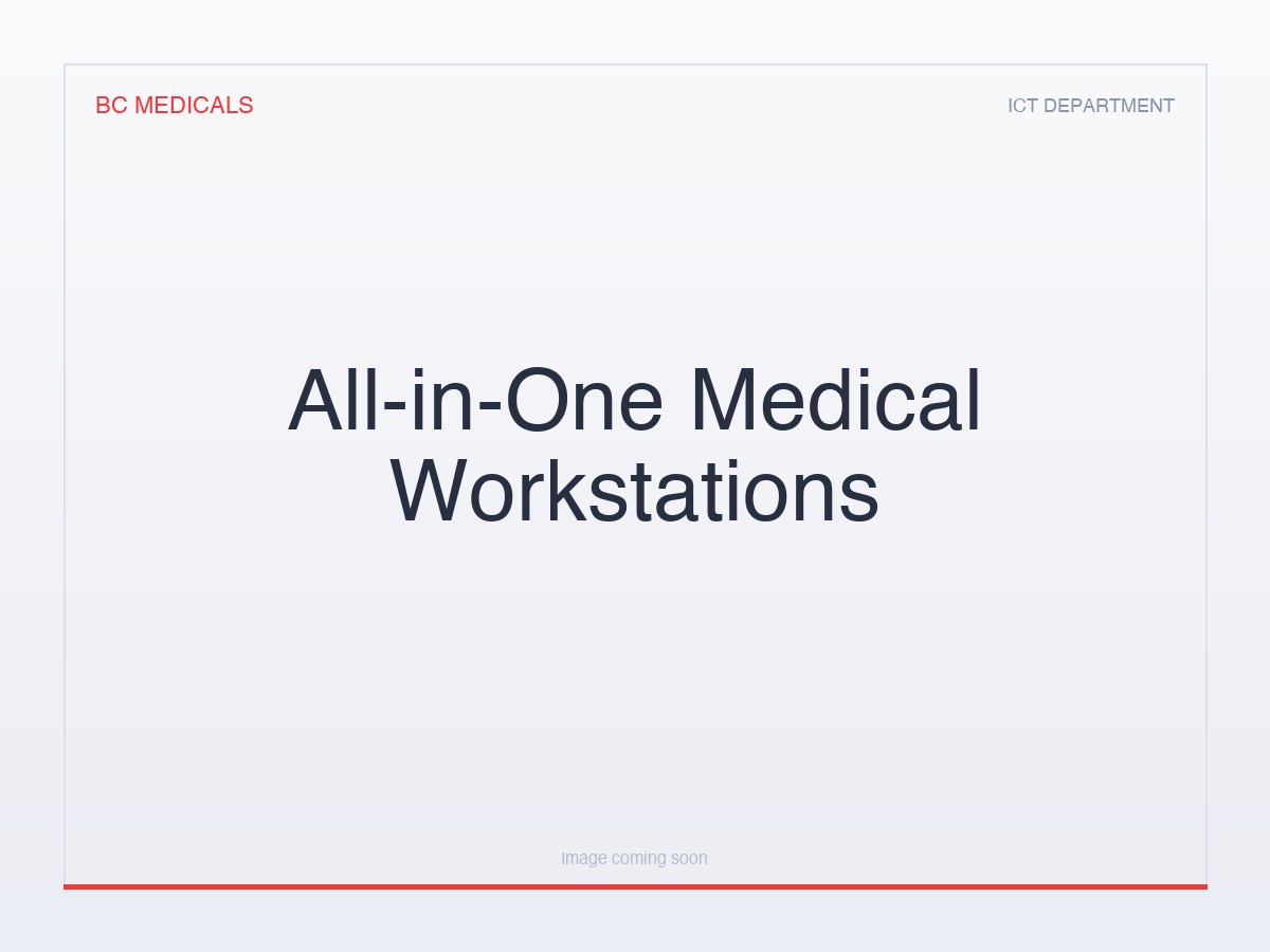 All-in-One Medical Workstations