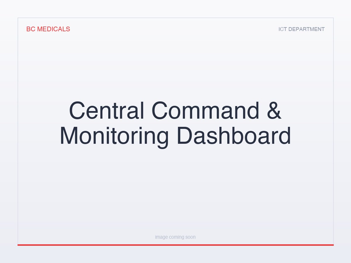 Central Command & Monitoring Dashboard