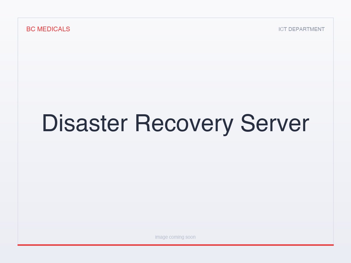 Disaster Recovery Server