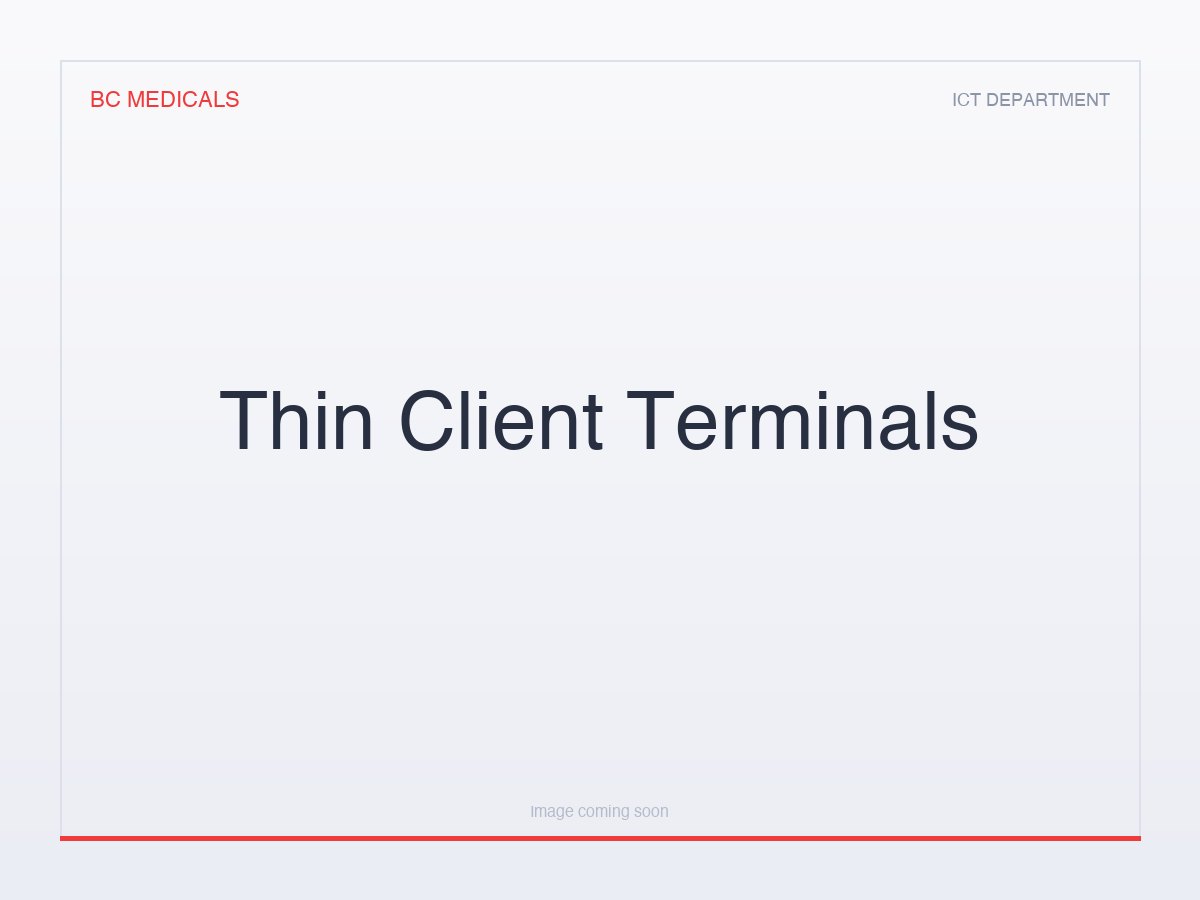 Thin Client Terminals