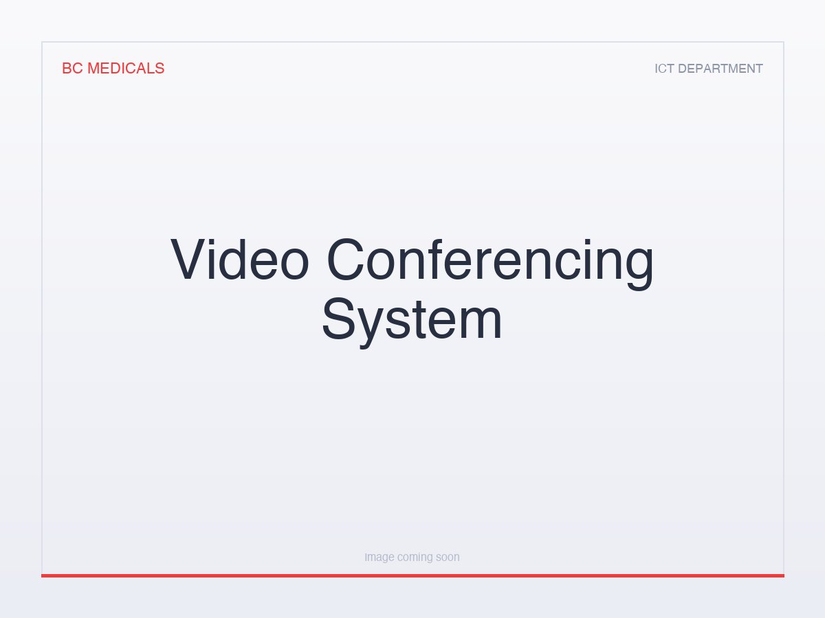 Video Conferencing System