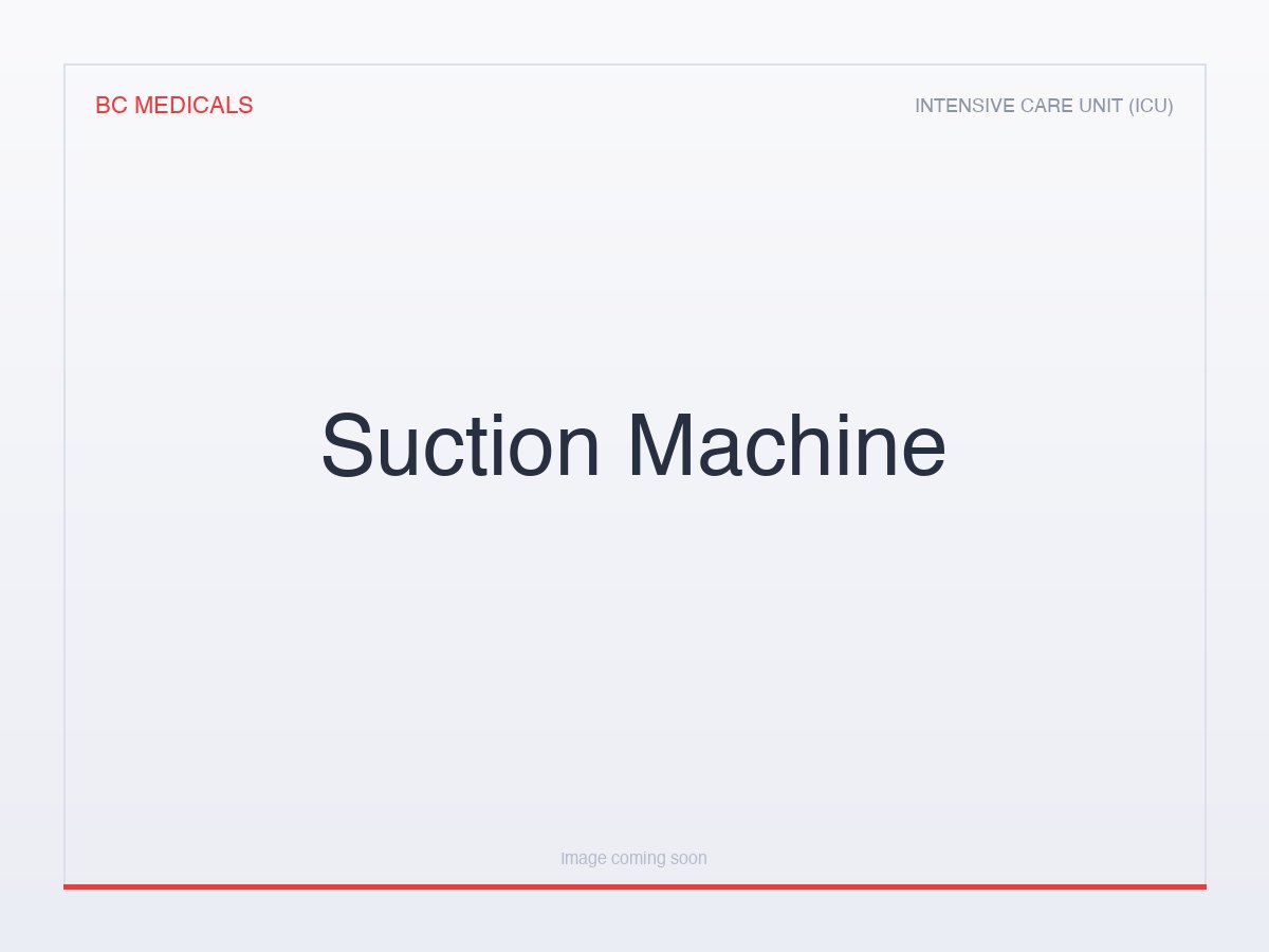 Suction Machine