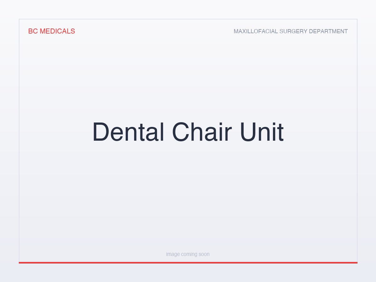 Dental Chair Unit