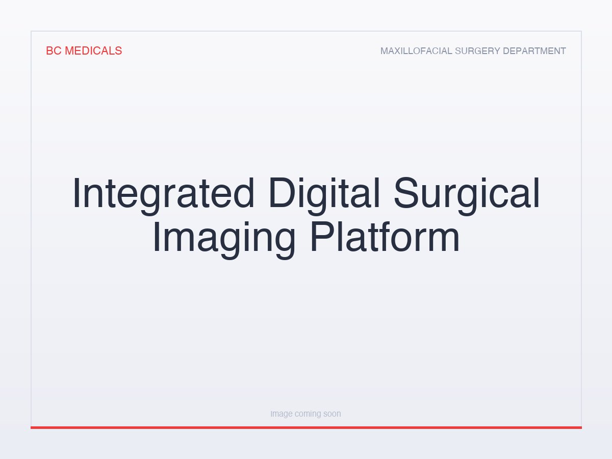 Integrated Digital Surgical Imaging Platform
