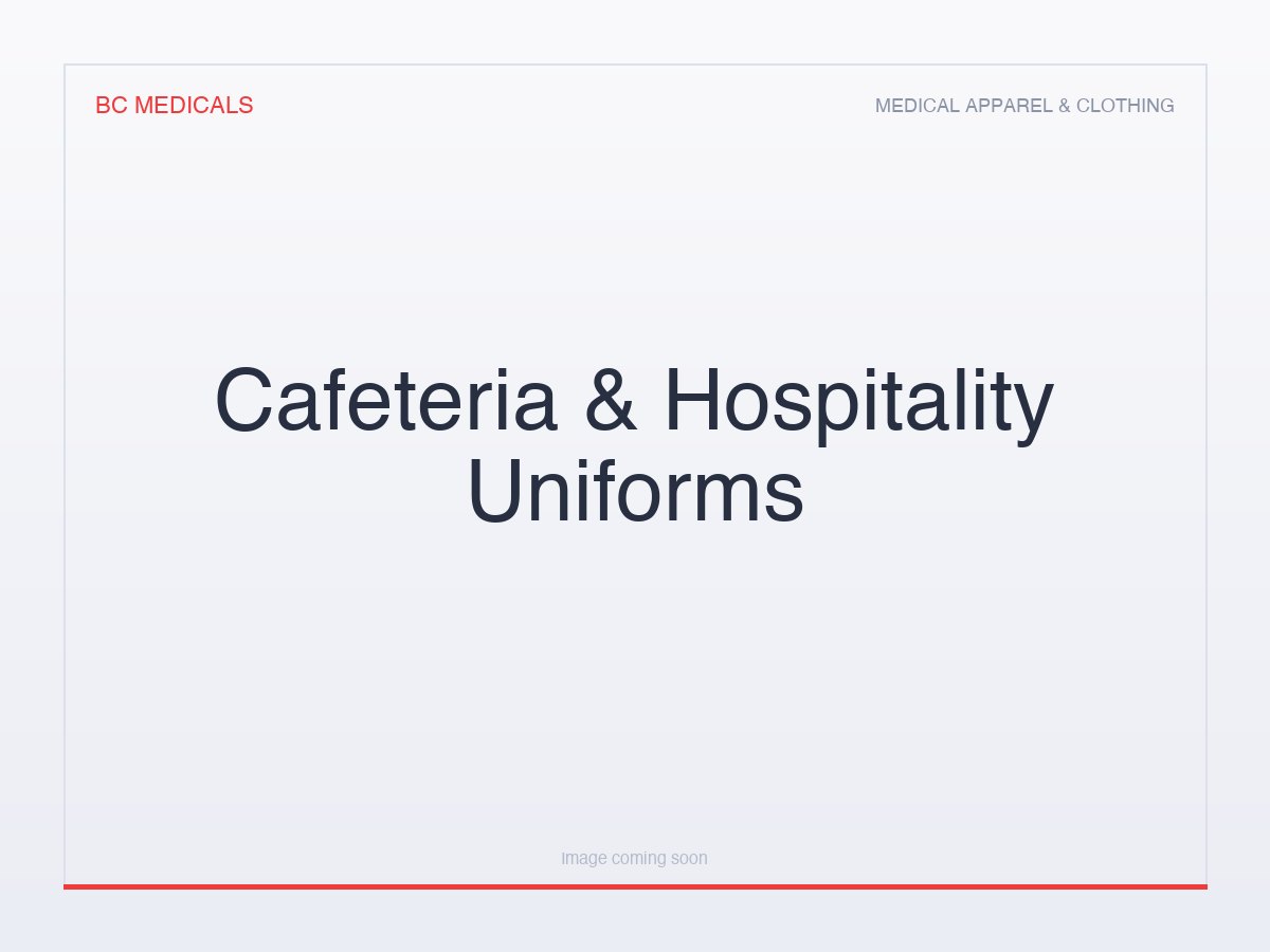 Cafeteria & Hospitality Uniforms