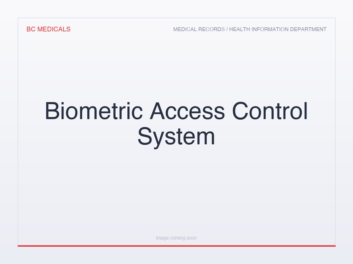 Biometric Access Control System