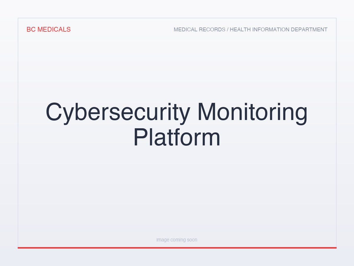 Cybersecurity Monitoring Platform
