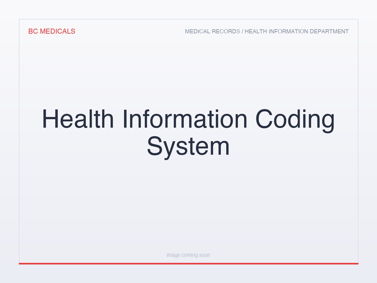Health Information Coding System