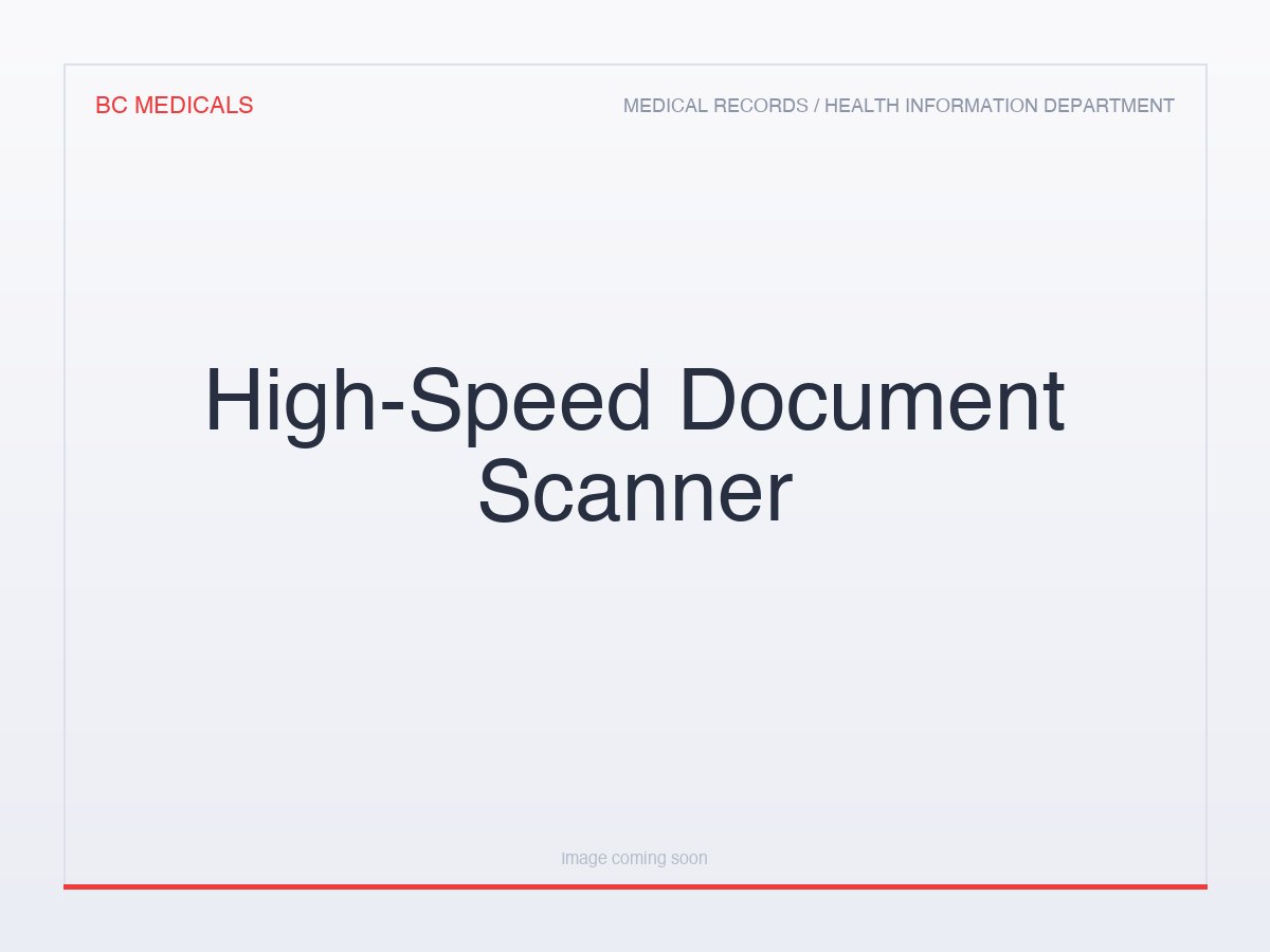 High-Speed Document Scanner