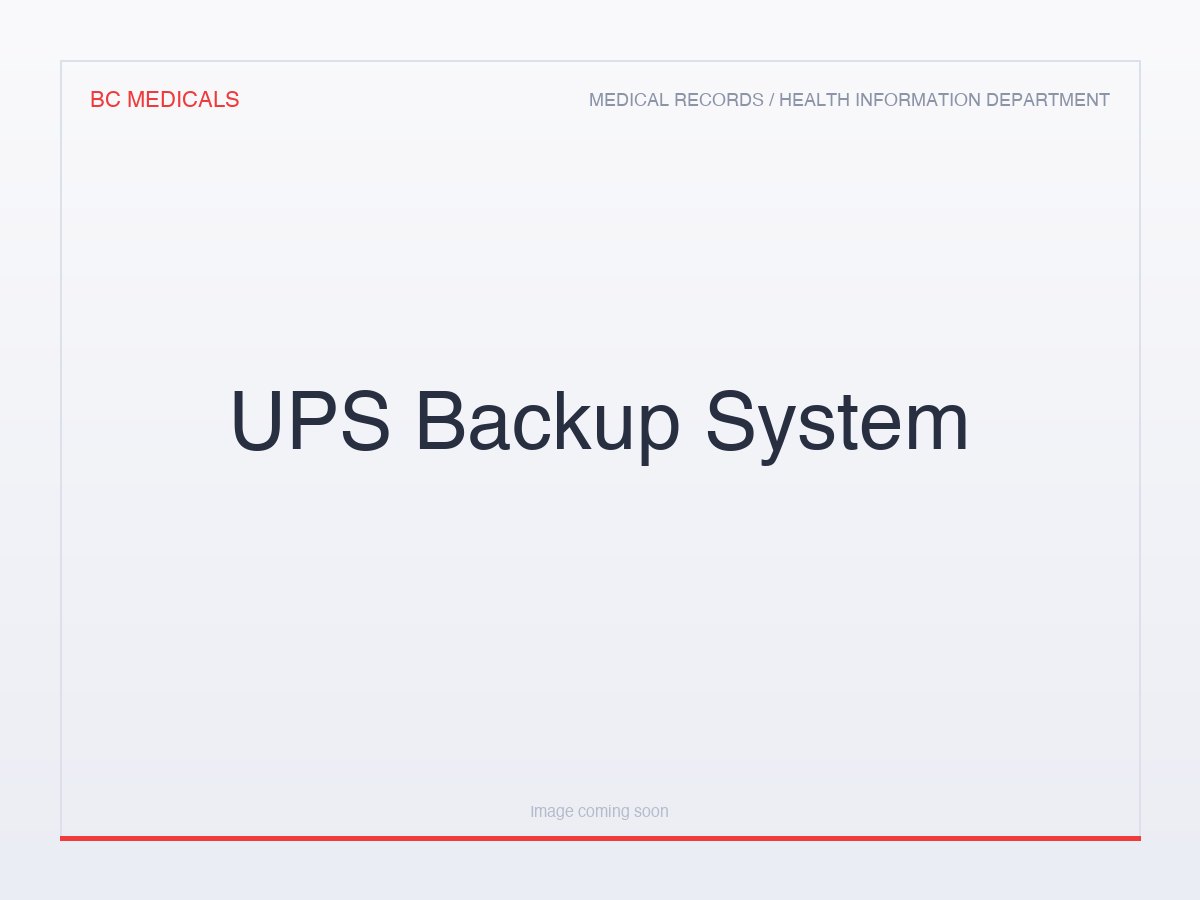 UPS Backup System