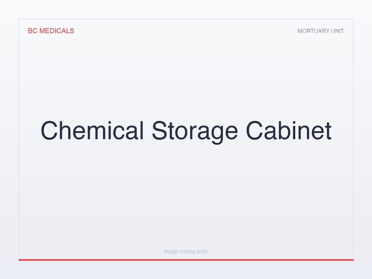 Chemical Storage Cabinet