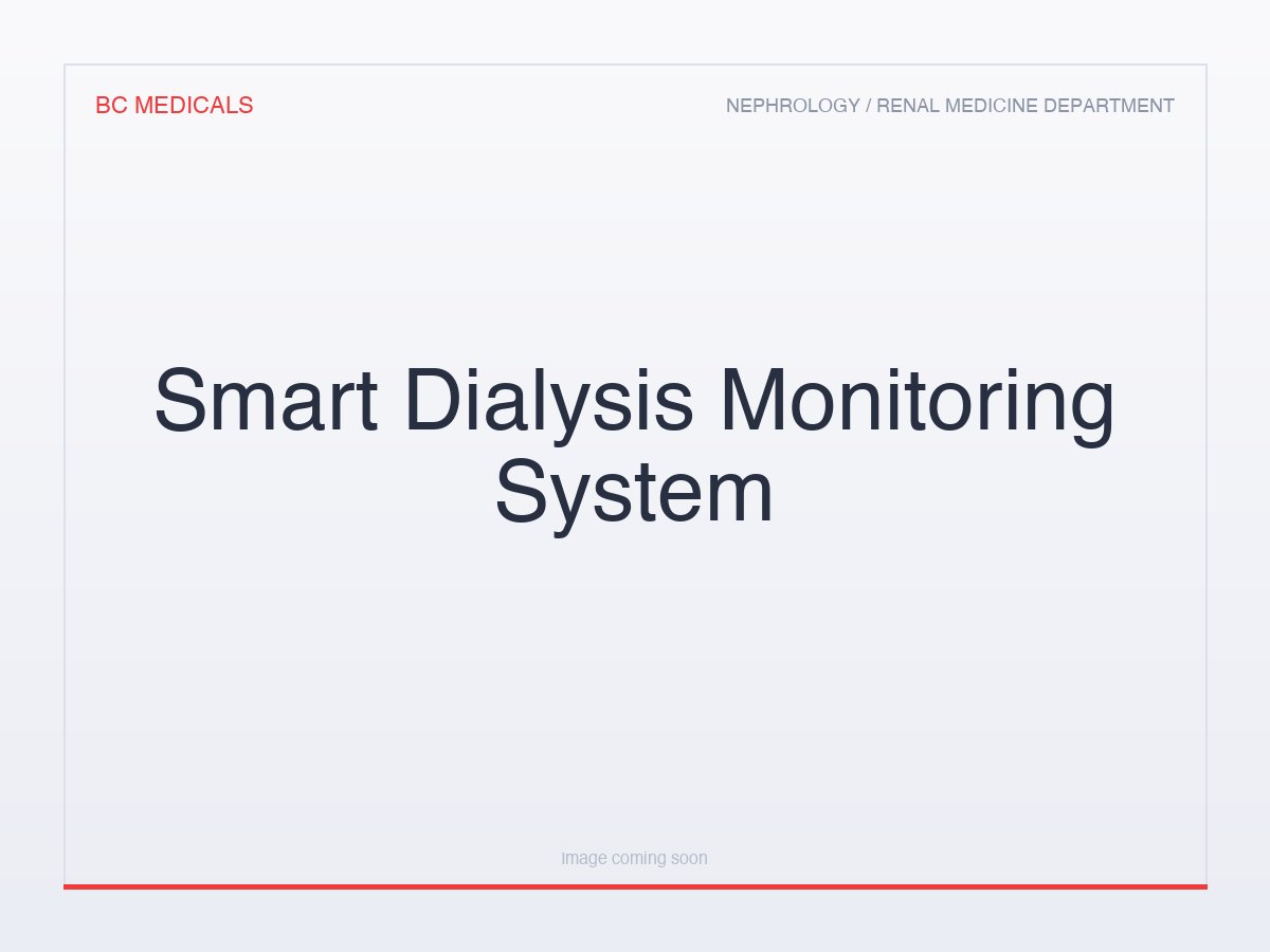 Smart Dialysis Monitoring System
