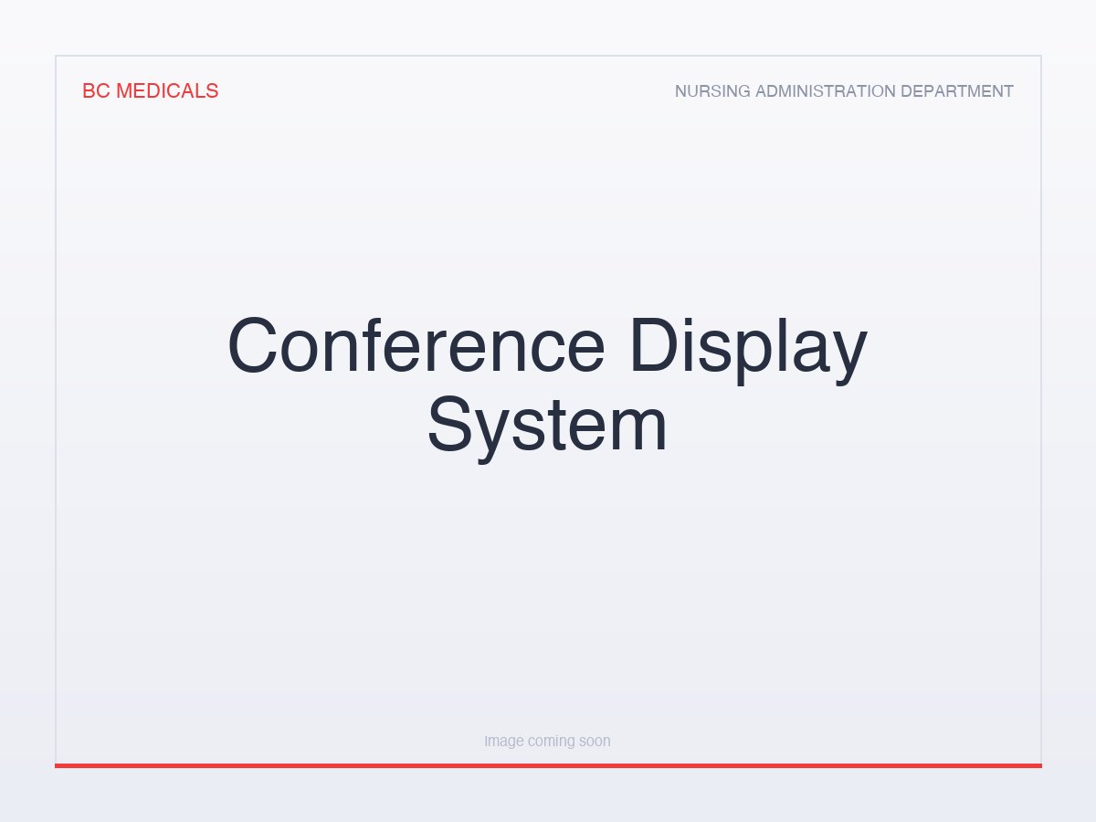 Conference Display System