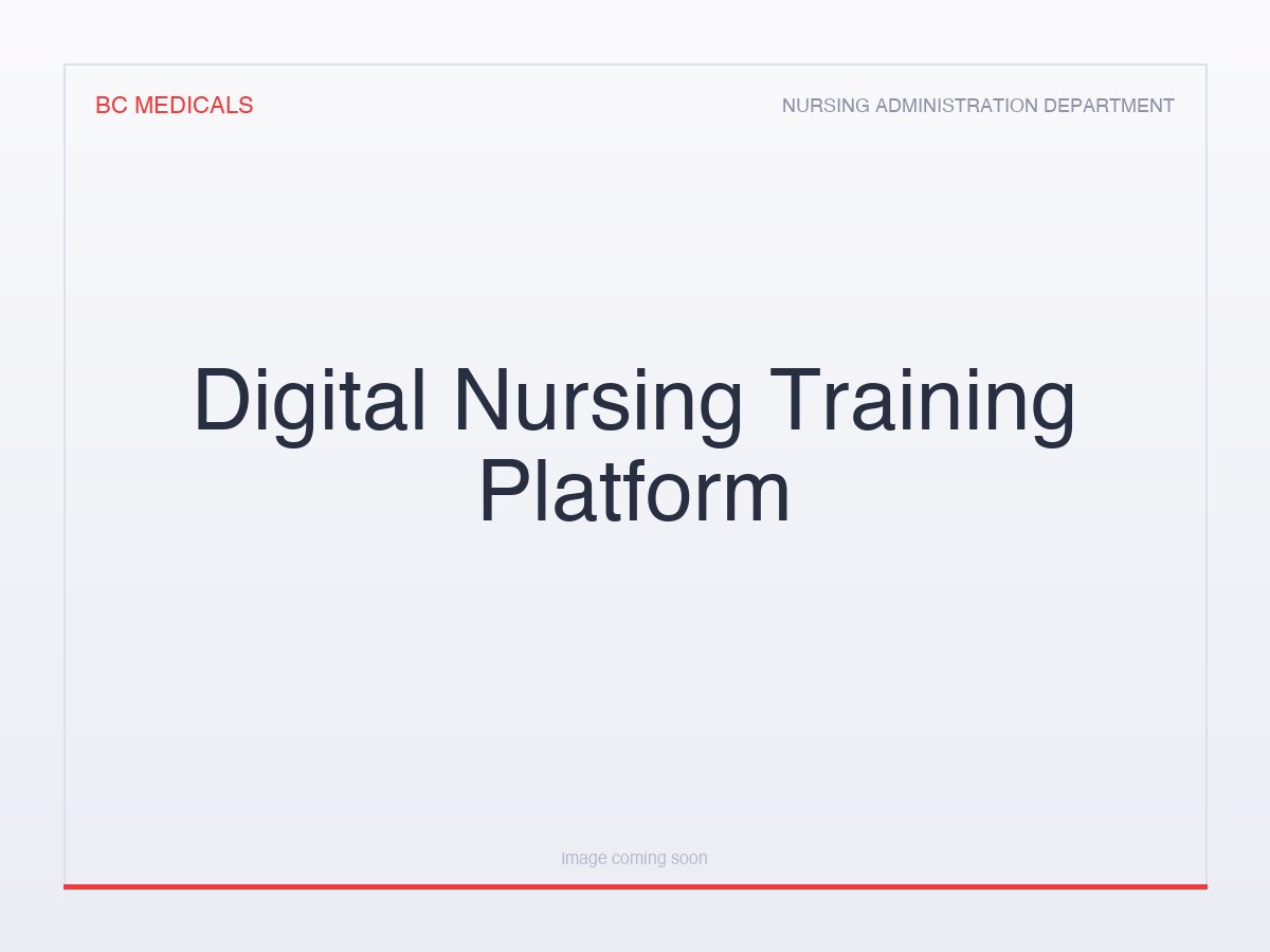 Digital Nursing Training Platform