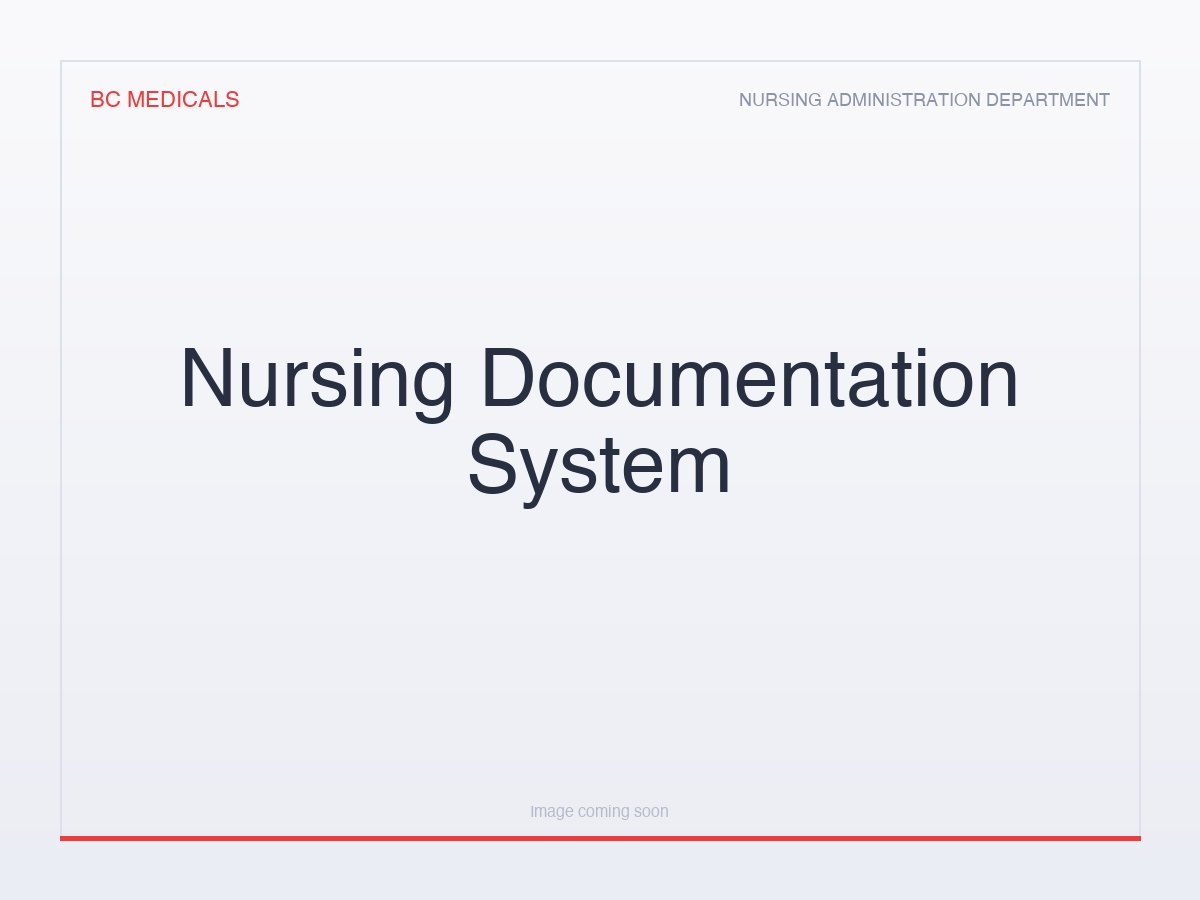 Nursing Documentation System