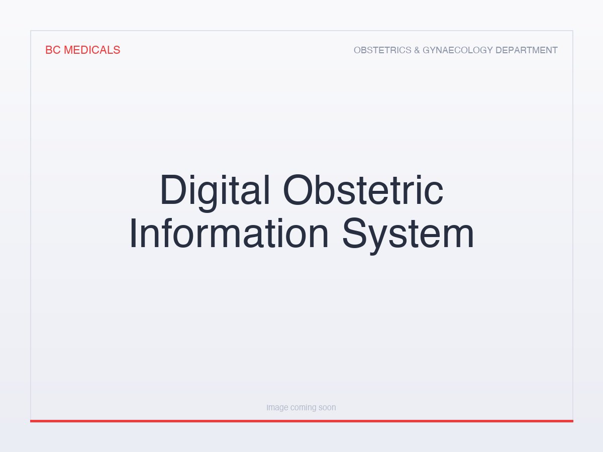 Digital Obstetric Information System