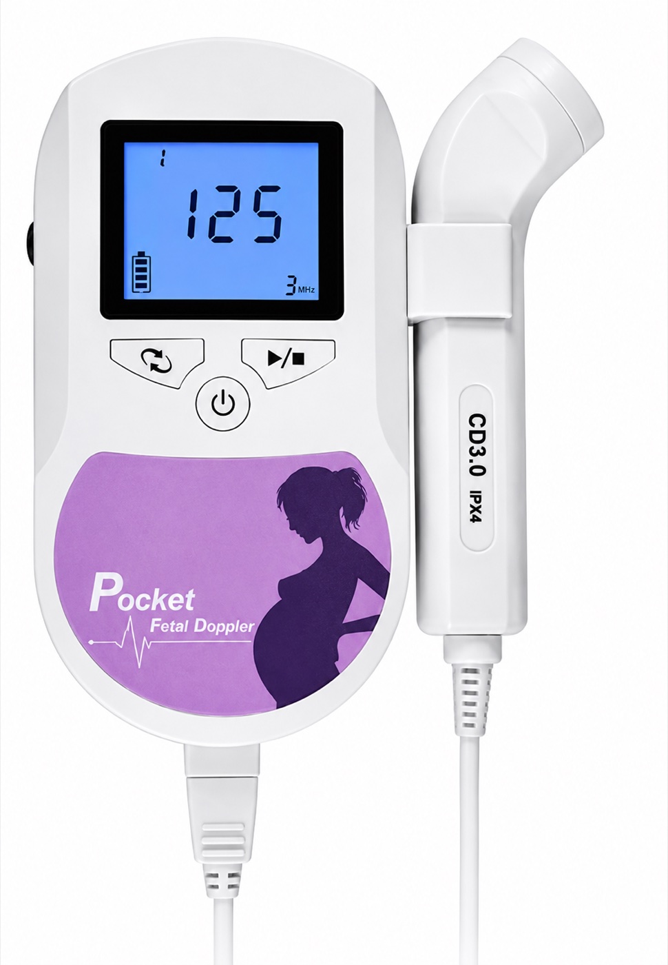Baby Sound C Pocket Fetal Doppler