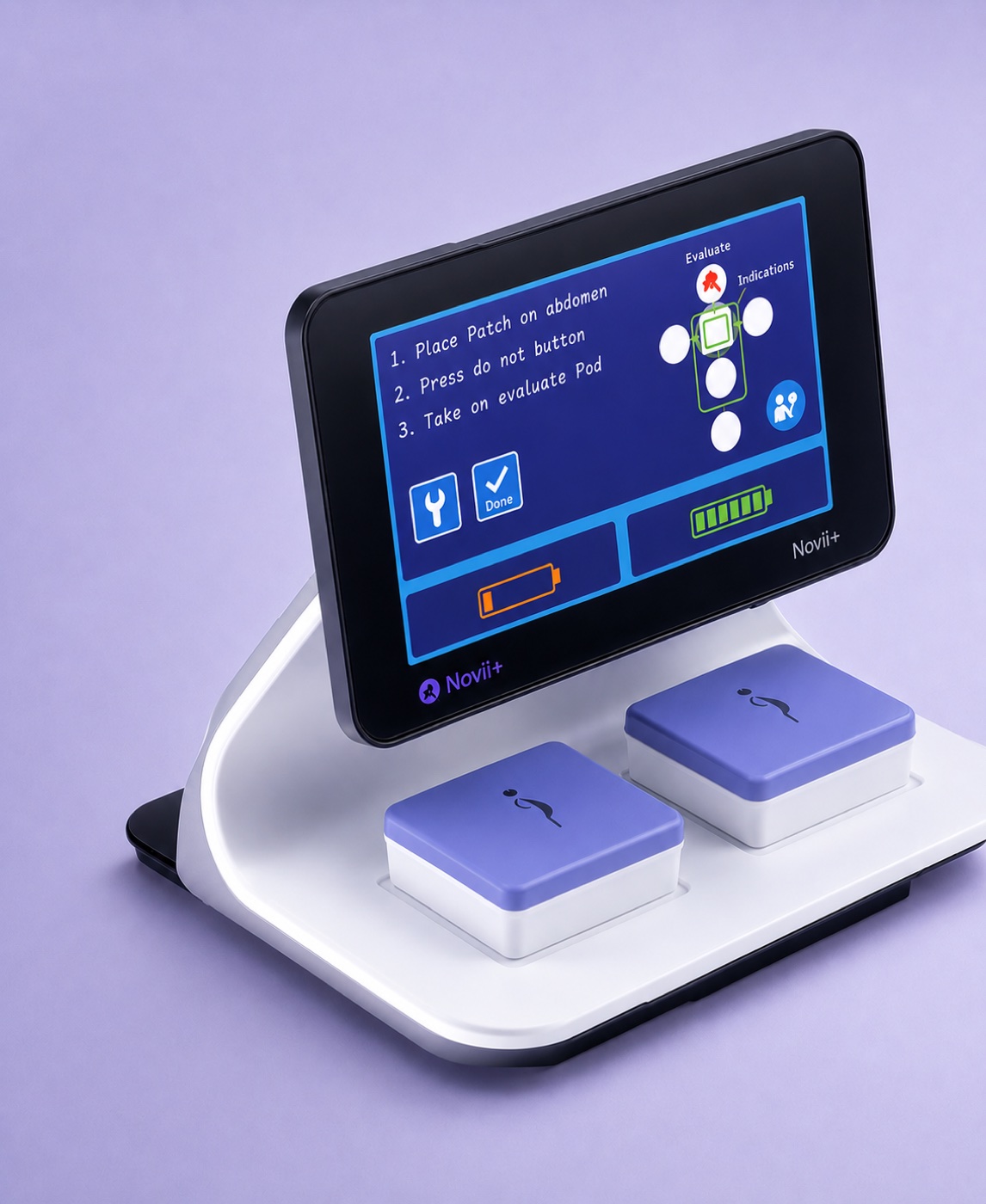 Novii+ Wireless Patch System variant