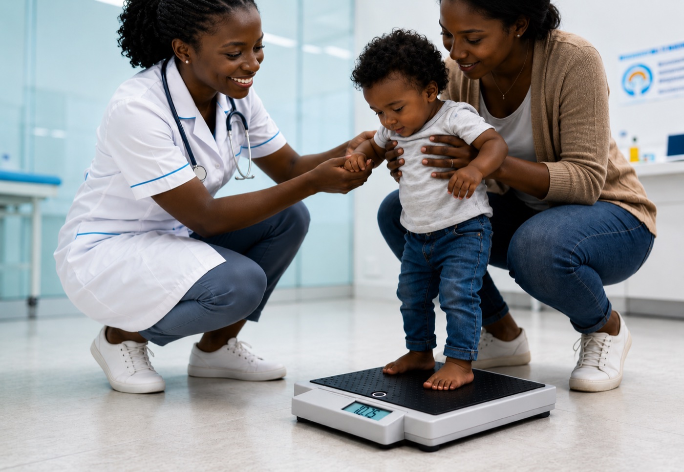 Portable Digital Weighing Scale (Postnatal) variant