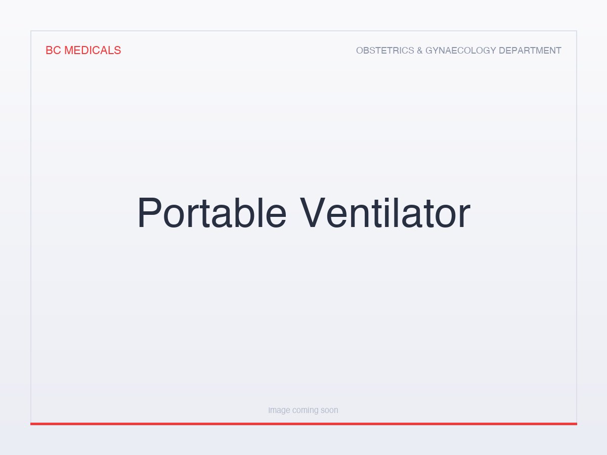 Portable Ventilator