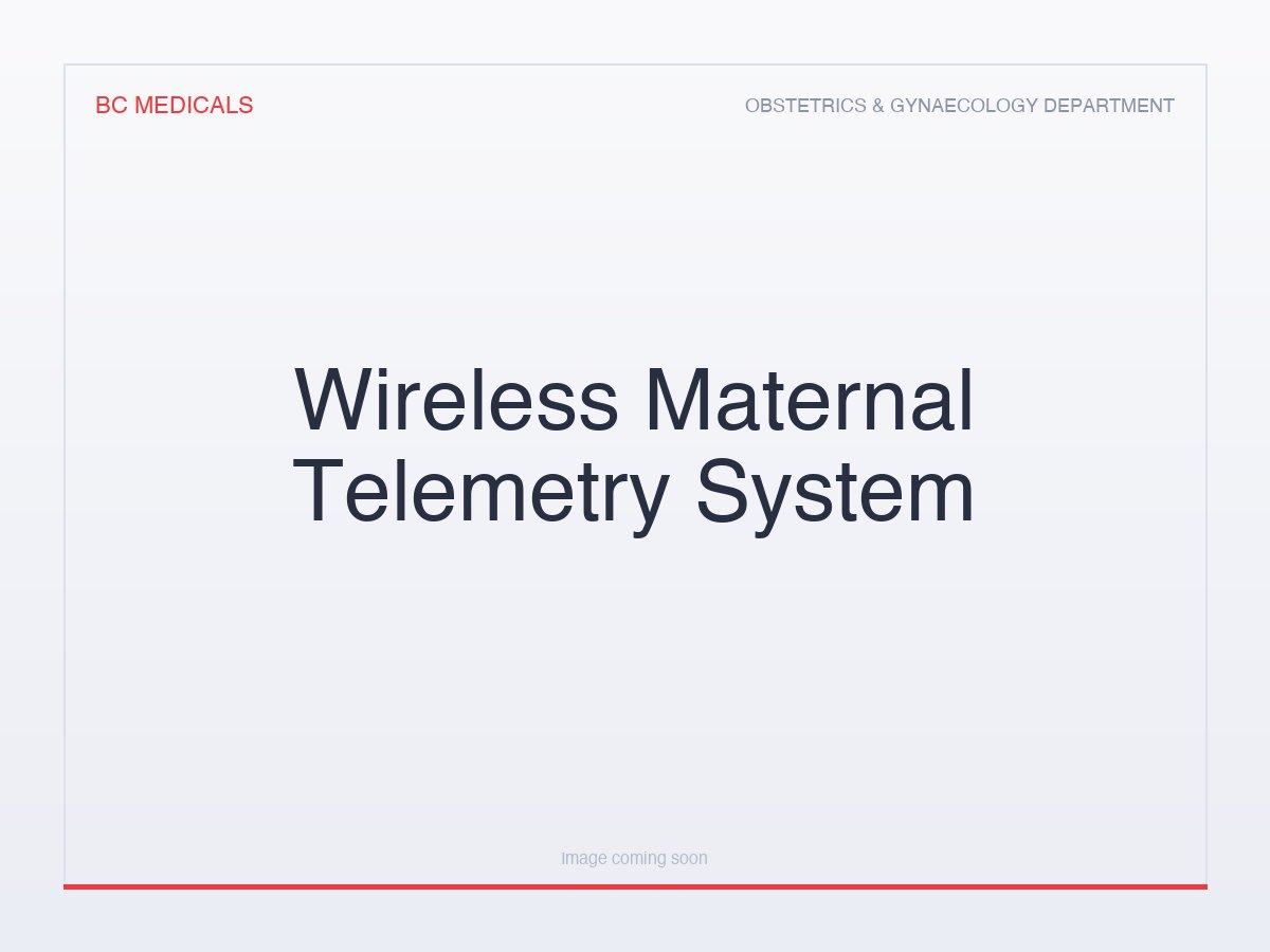 Wireless Maternal Telemetry System
