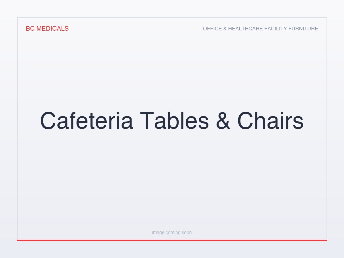 Cafeteria Tables & Chairs