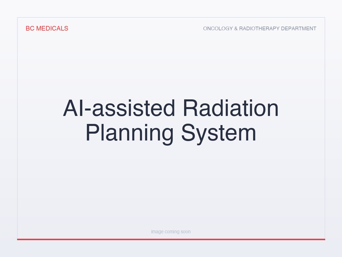 AI-assisted Radiation Planning System