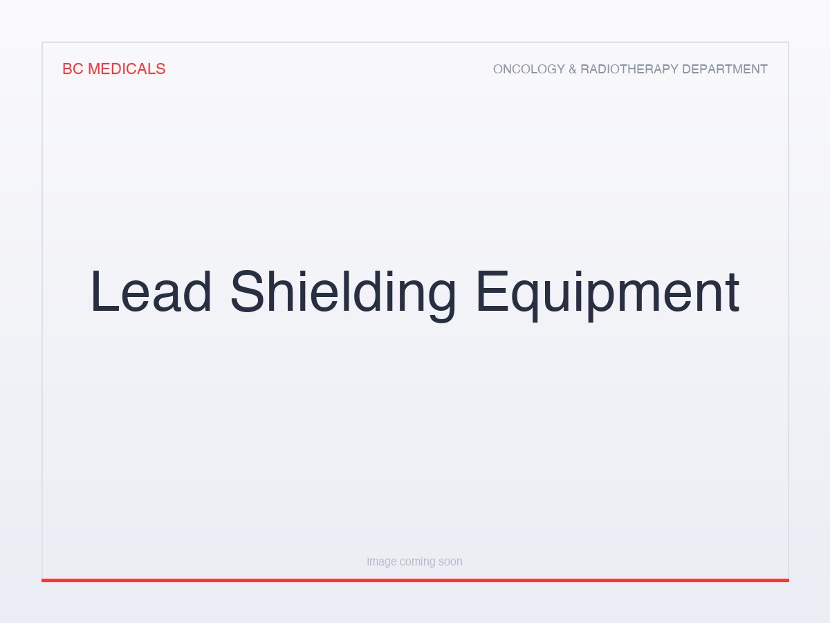 Lead Shielding Equipment