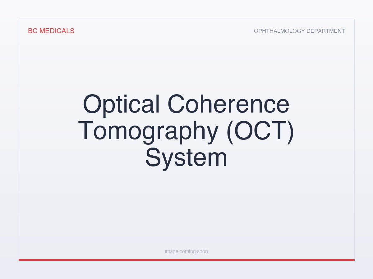 Optical Coherence Tomography (OCT) System