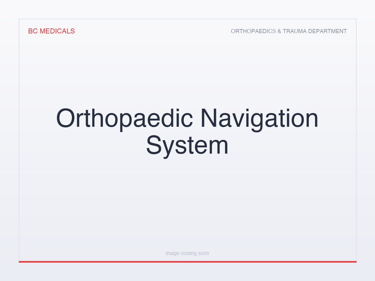 Orthopaedic Navigation System