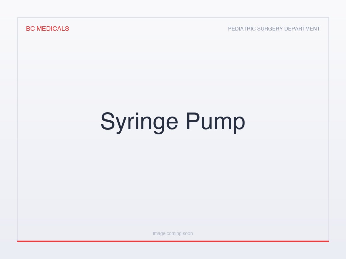 Syringe Pump