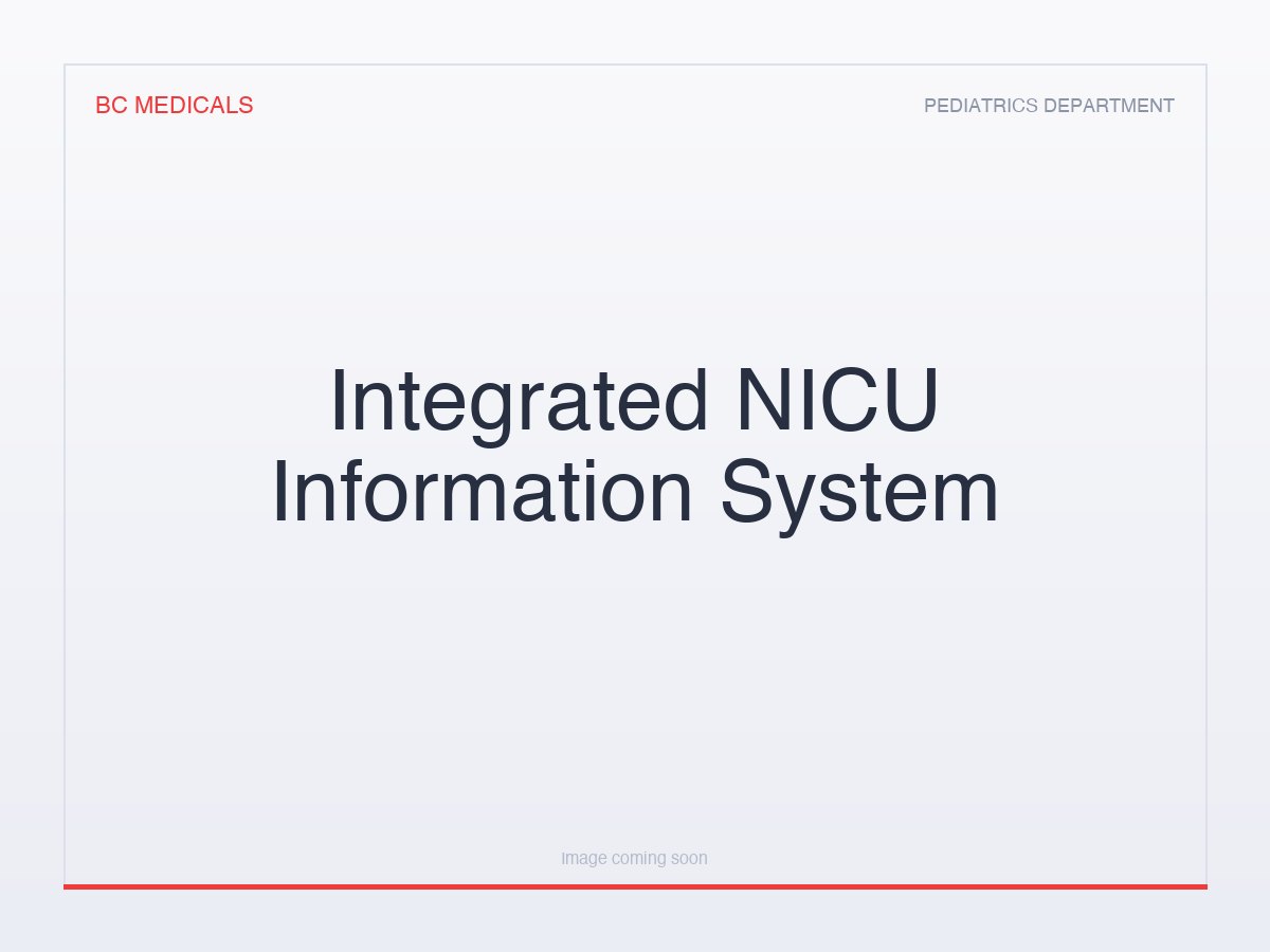 Integrated NICU Information System