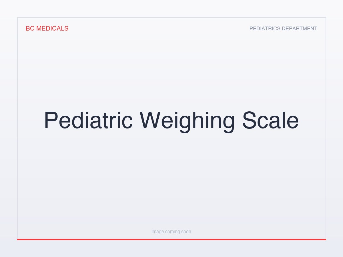 Pediatric Weighing Scale