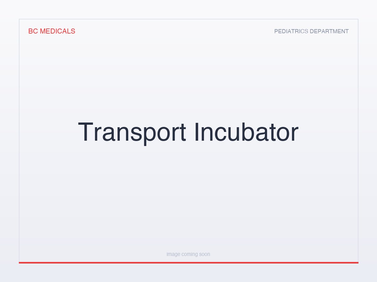 Transport Incubator