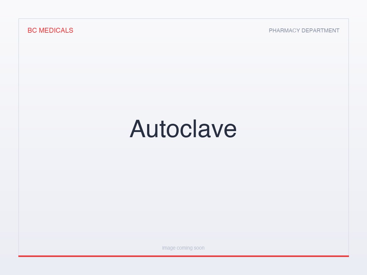Autoclave