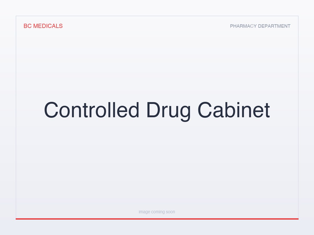 Controlled Drug Cabinet