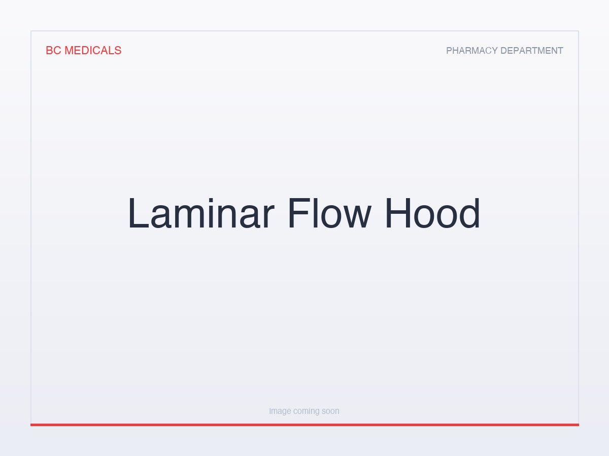 Laminar Flow Hood