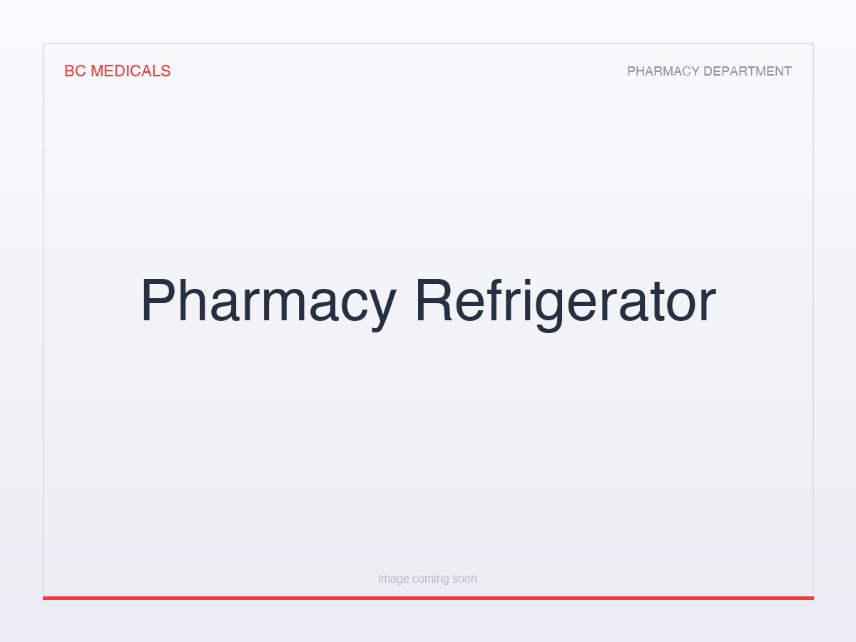 Pharmacy Refrigerator