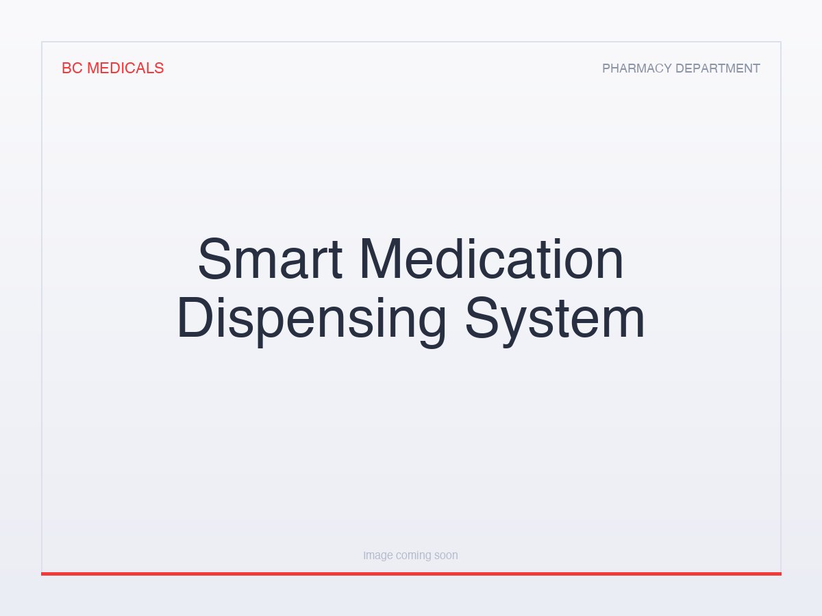 Smart Medication Dispensing System