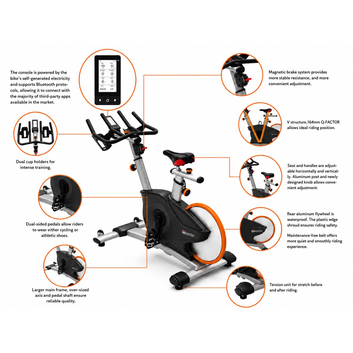 Commercial Spin Bike (LC-064SP) variant