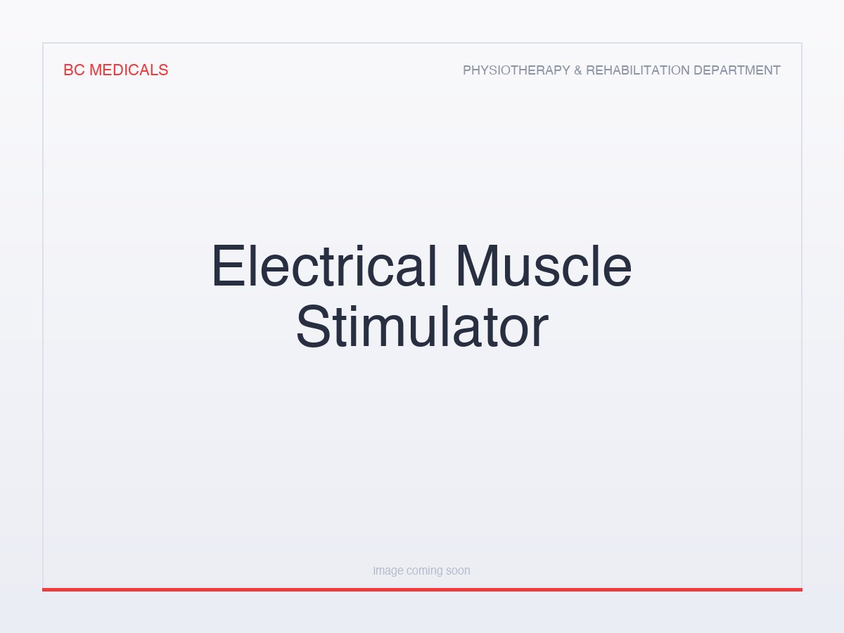 Electrical Muscle Stimulator