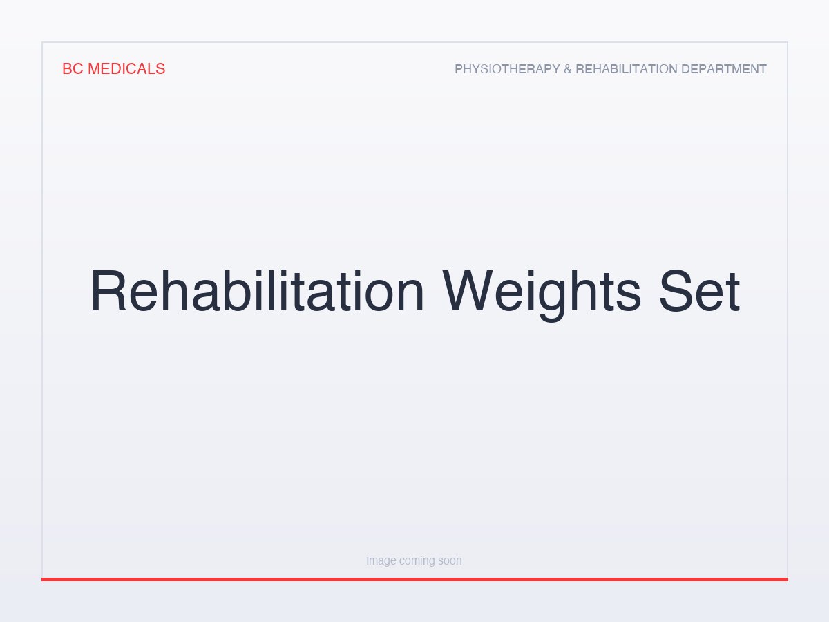 Rehabilitation Weights Set